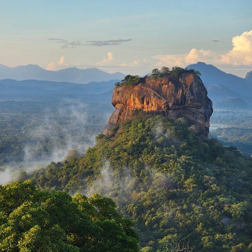 Sigiriya rock 🪨 from sri Lenka and sky views